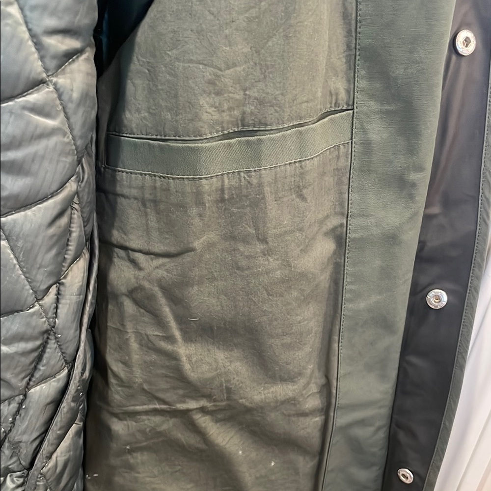 Samsoe Samsoe - Men's Green Hooded Jacket - Picture 9 of 12